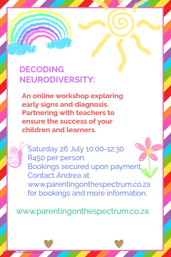 Decoding Neurodiversity: early signs