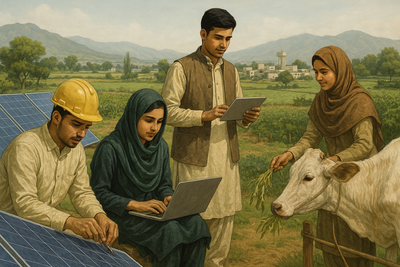 District Pathways to Integrate Youth Into Green Economy and Sustainable Livelihoods