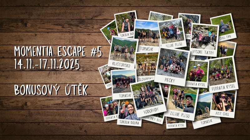 ESCAPE #5 - REGISTRACE