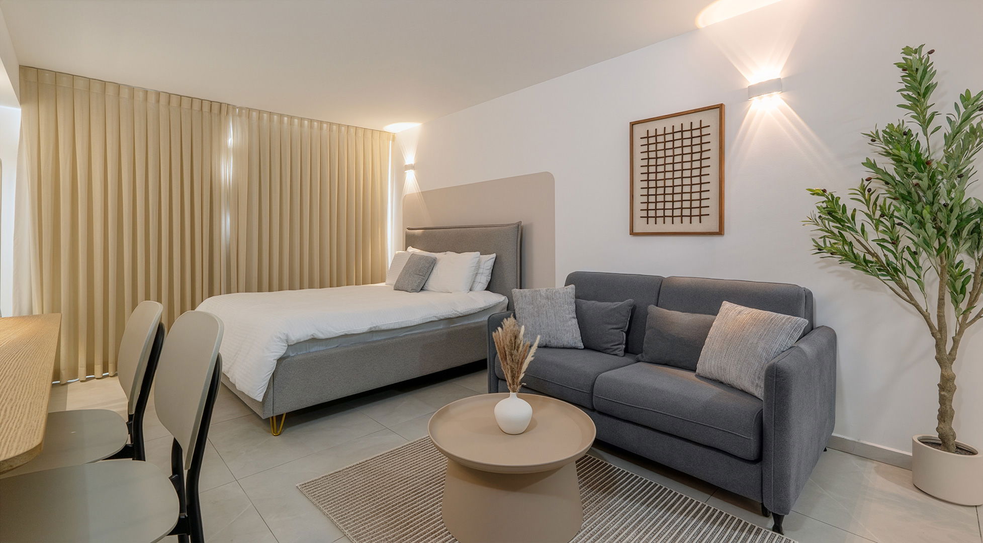 דירת סטודיו עם נוף לים