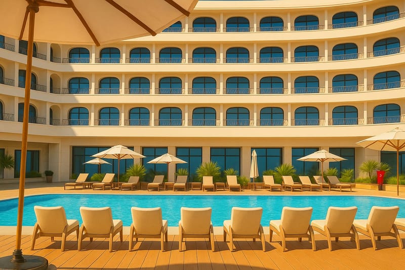 בריכה מפנקת