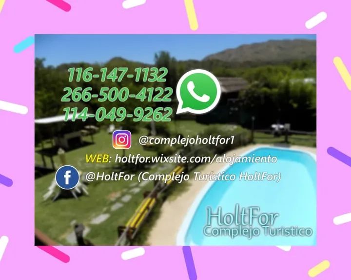 COMPLEJO HOLTFOR, POTRERO DE LOS FUNES