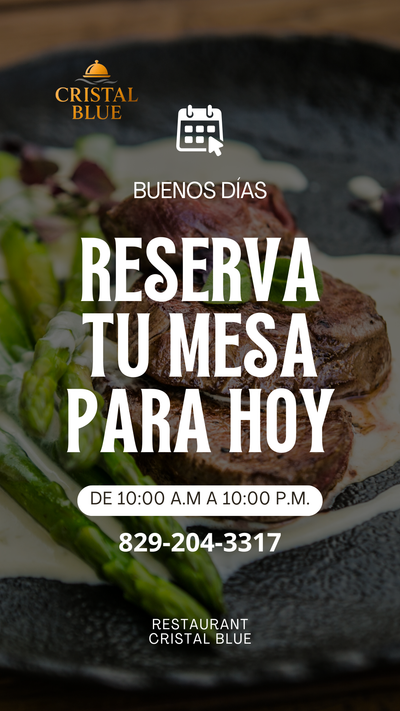 RESERVA DE RESTAURANT