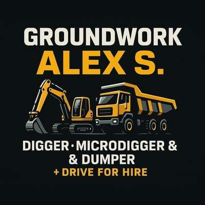 Digger-Microdigger-Dumper&driver for hire Alex.S