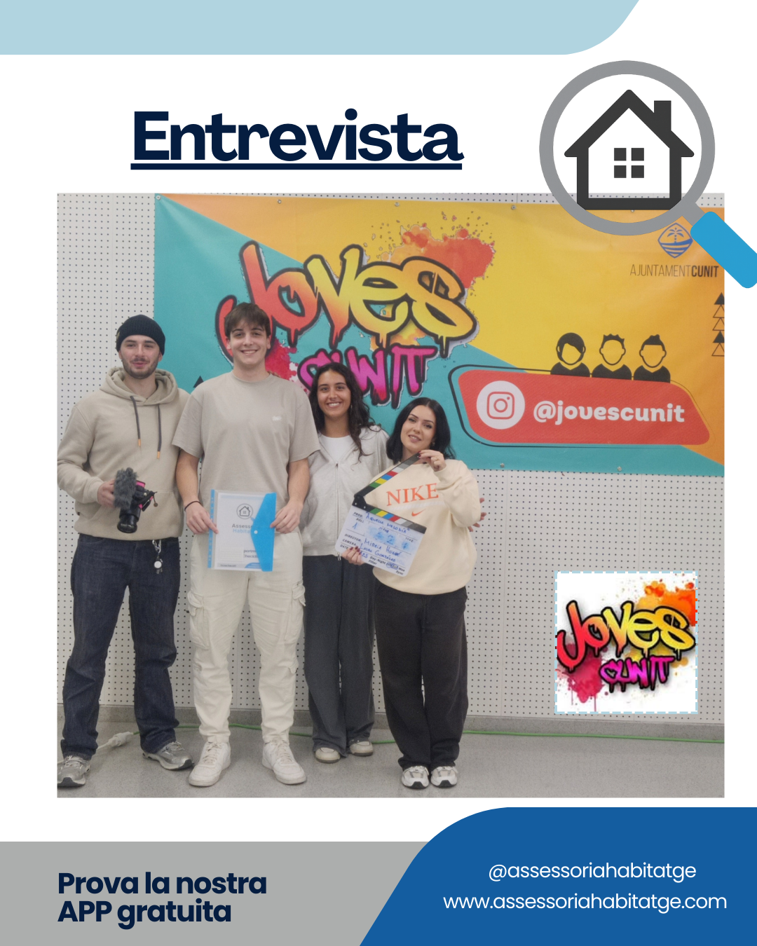 Entrevista a l’Espai Jove de Cunit