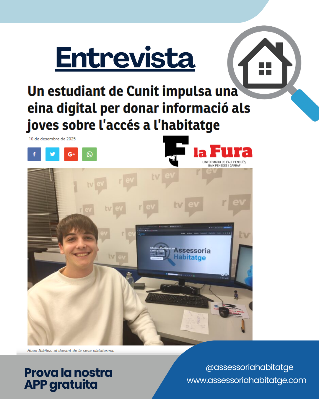 Entrevista a La Fura: l'Informatiu de l'Alt Penedès, el Baix Penedès i Garraf
