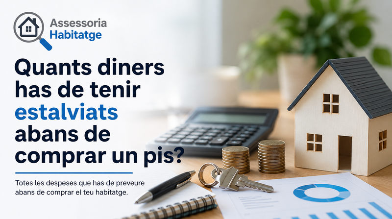 Quants diners has de tenir estalviats abans de comprar un pis?