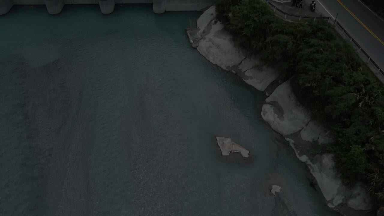 Taiwan Taroko National Park Aerial Film