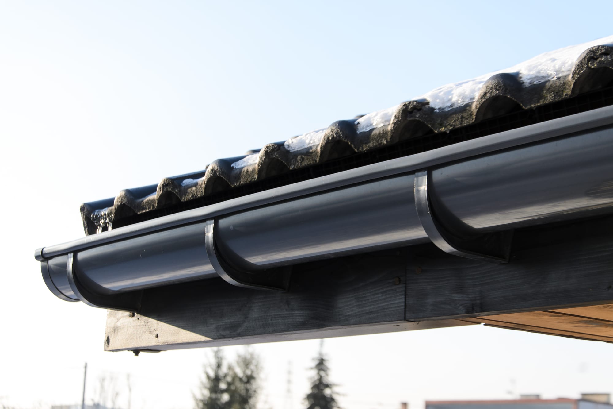 6" 1/2 Round Gutters