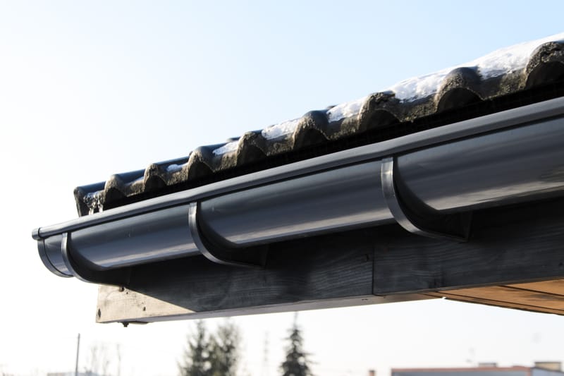 6" 1/2 Round Gutters