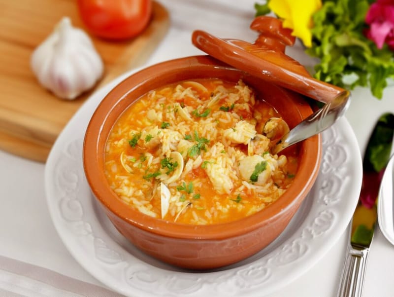 Arroz de Peixe Caldoso