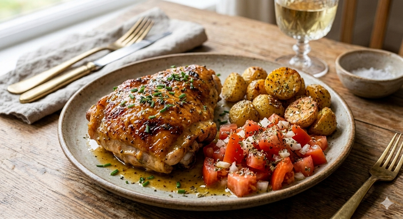 Frango no Forno à Chef