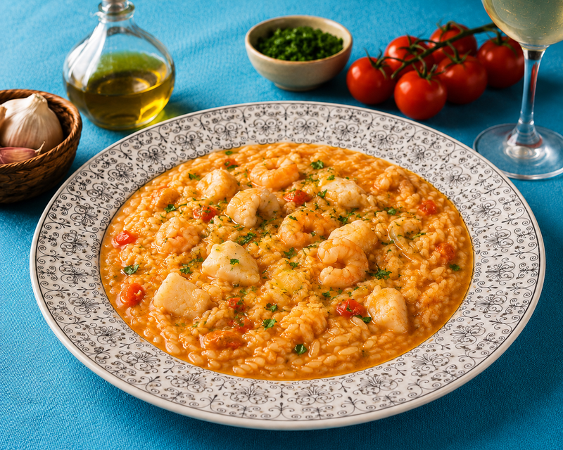Arroz de Peixe Caldoso