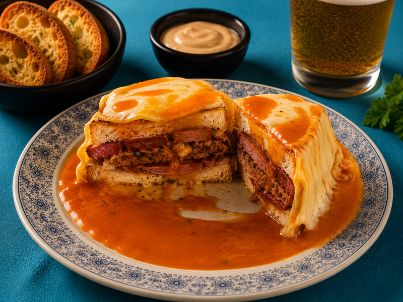 Francesinha à moda do Porto