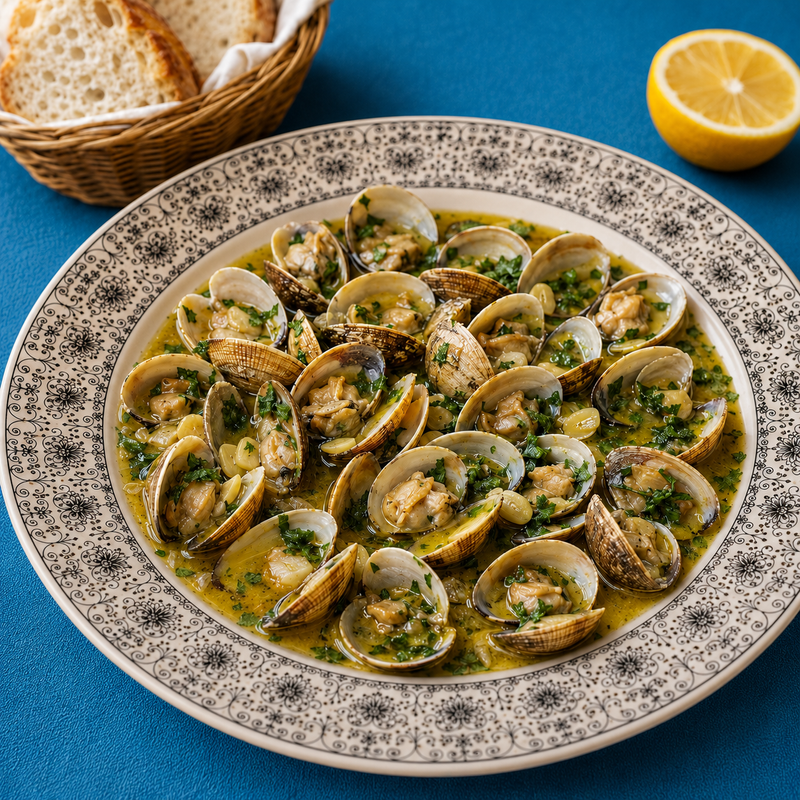 Amêijoas (vôngole) à Bulhão Pato