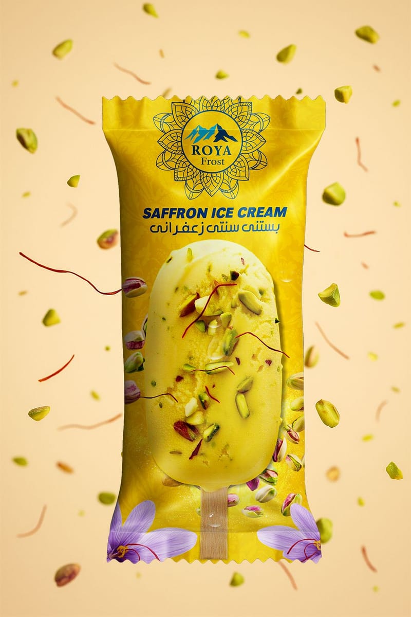 Saffron Ice Cream (Stick – 105ml)