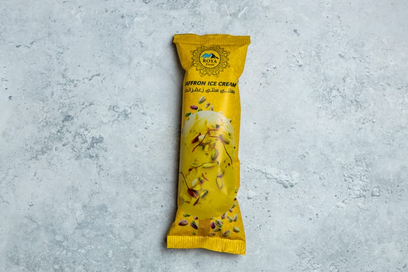 Saffron Ice Cream                      (Stick – 105ml)