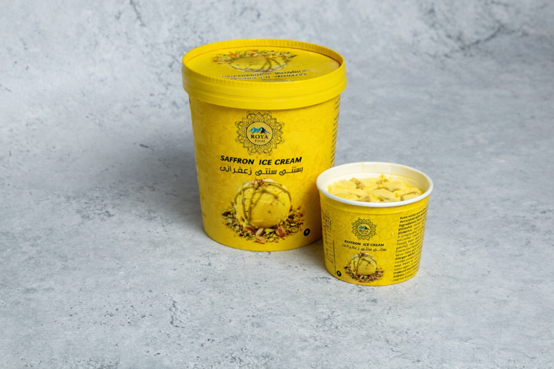 Saffron Ice Cream (Tub – 160ml & 880ml)
