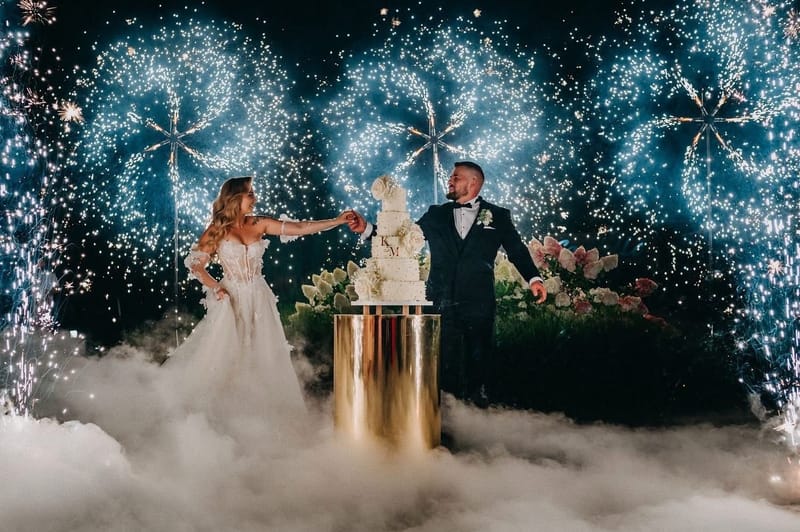 Wachlarze z min, błyski i kolorowe ognie!