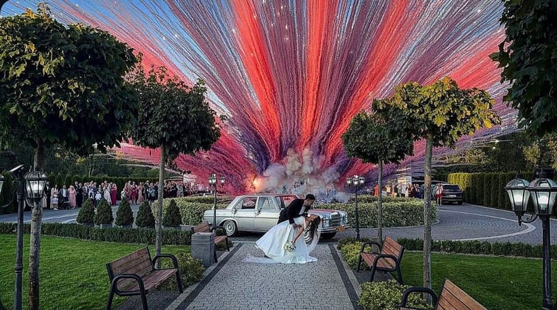 Wachlarze z min, błyski i kolorowe ognie!