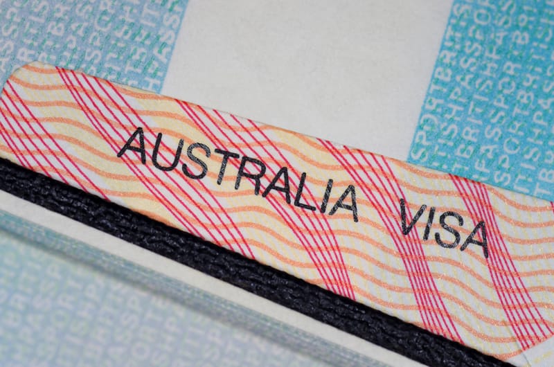 Solicitação de Visto para a Austrália