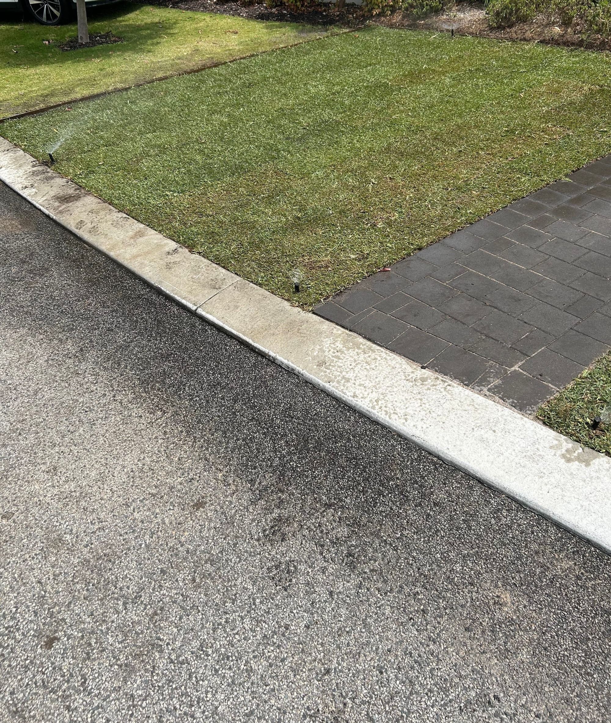 After: Frontyard landscaping