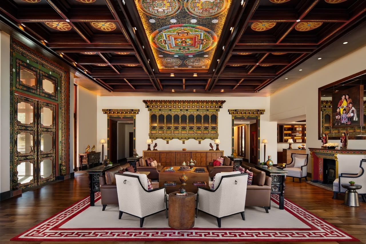 Taj Paro Reception