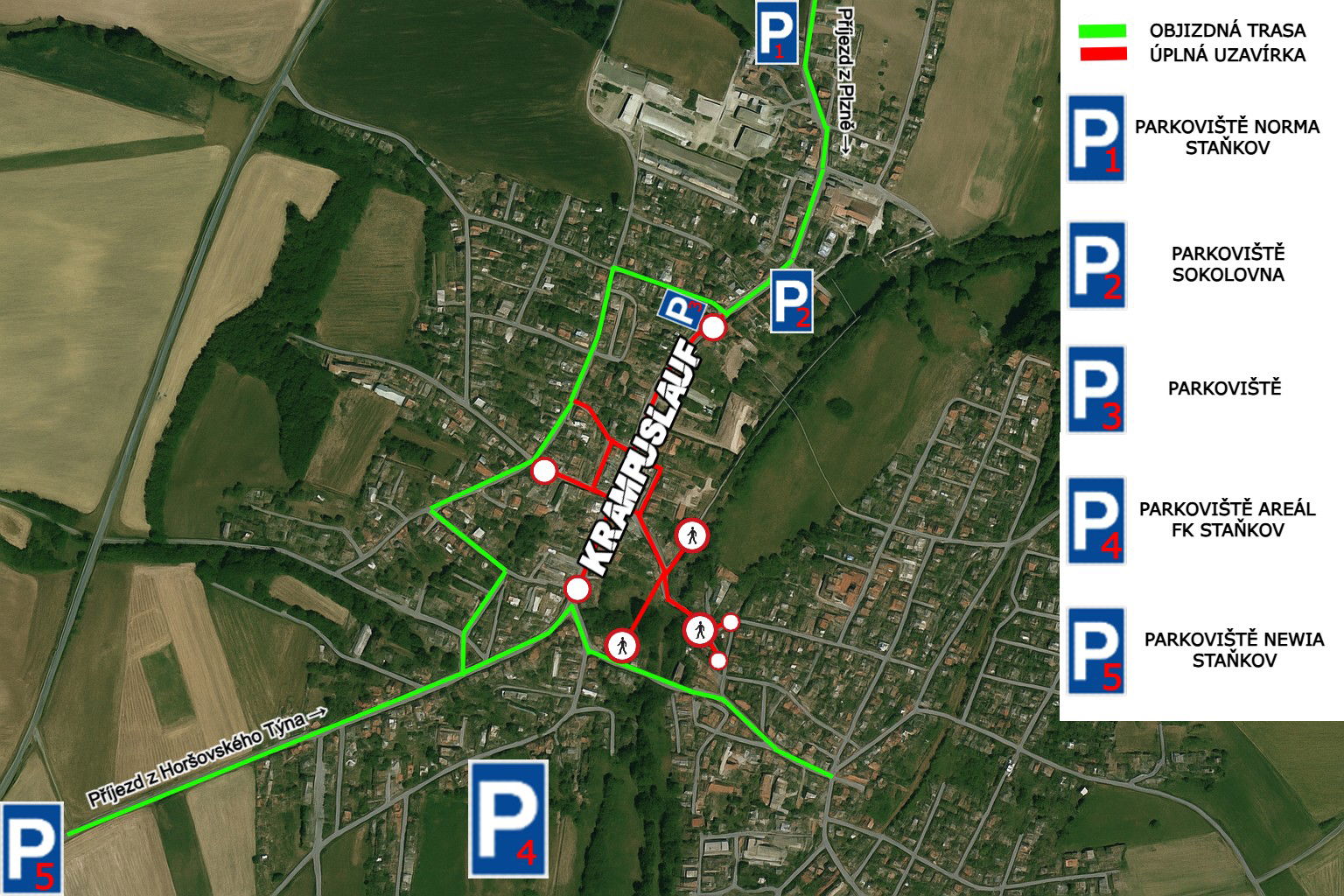 DŮLEŽITÉ ORGANIZAČNÍ INFORMACE