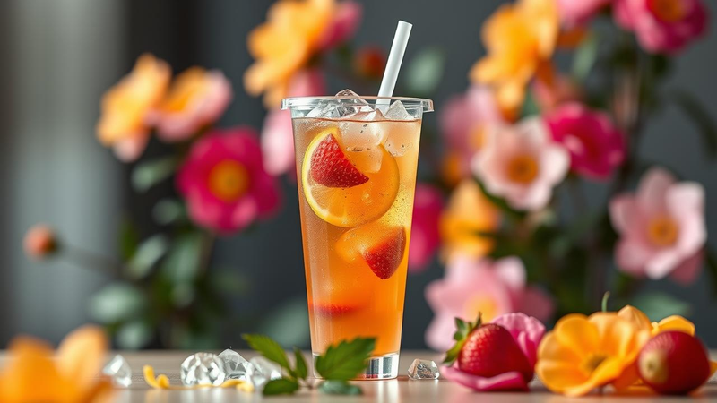 Strawberry Lemon Iced Tea