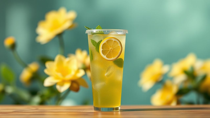Iced Lemon Green Tea
