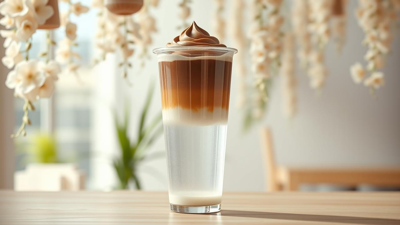 Iced Coconut Latte