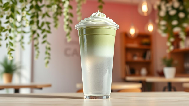 Iced Coconut Matcha