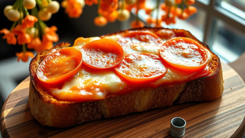 Chicken Hot Dog Pizza Toast