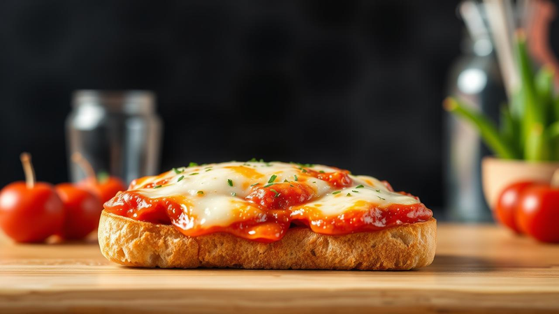 Crab Pizza Toast