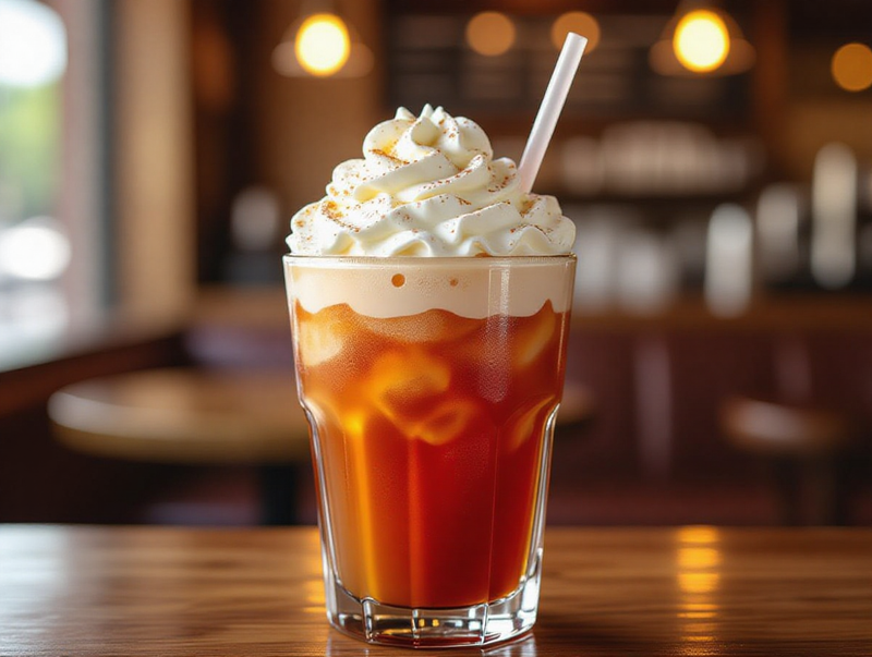 Red Tea with Cream