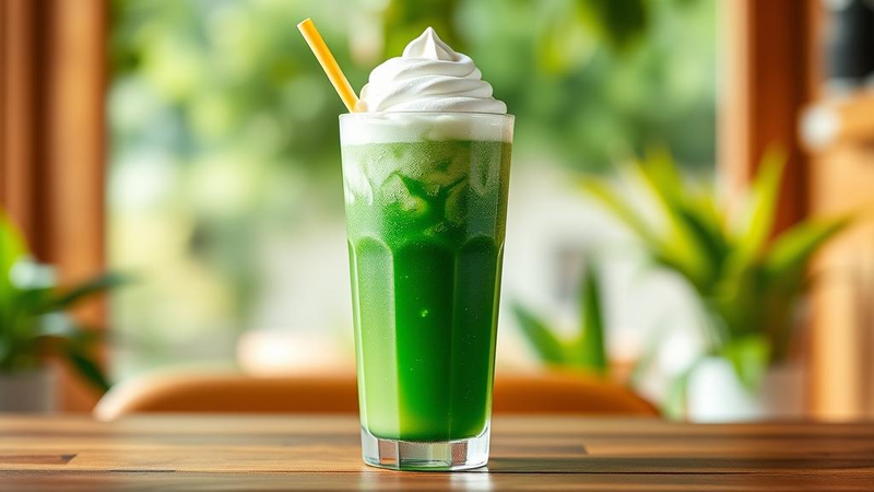 Green Tea with Cream