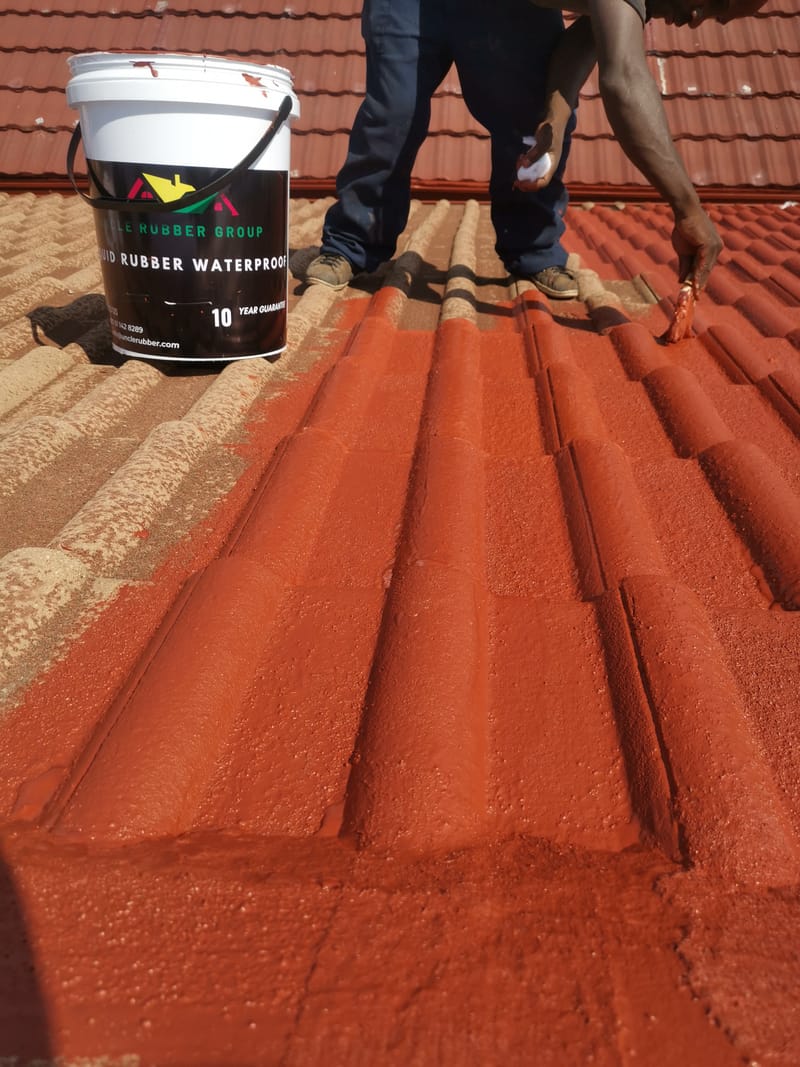 LIQUID RUBBER WATERPROOFING APPLICATION