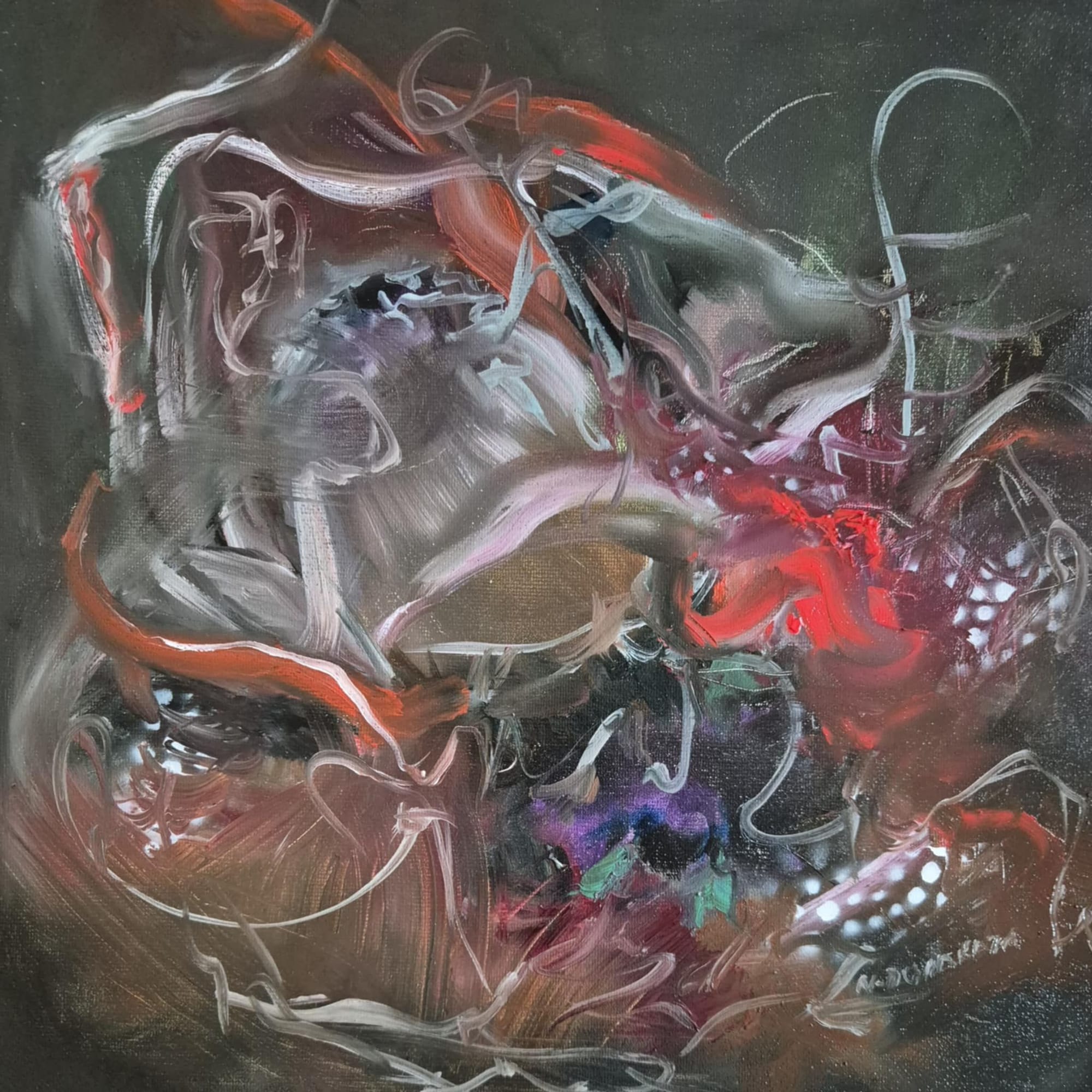 Natalja Donskaja painting from the collection "Florist ideas"