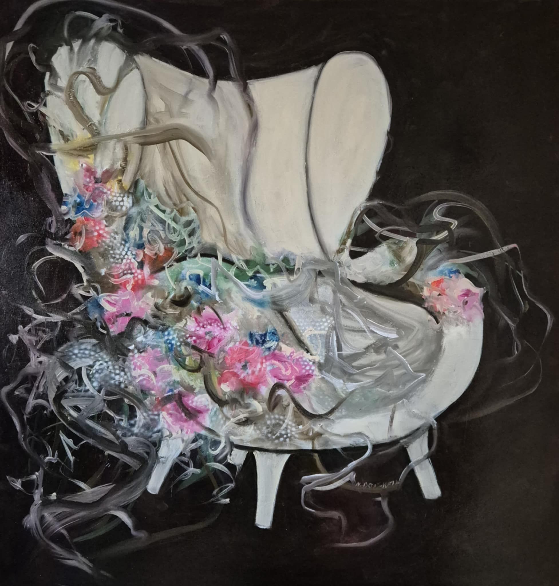 Natalja Donskaja painting from the collection "Florists ideas"