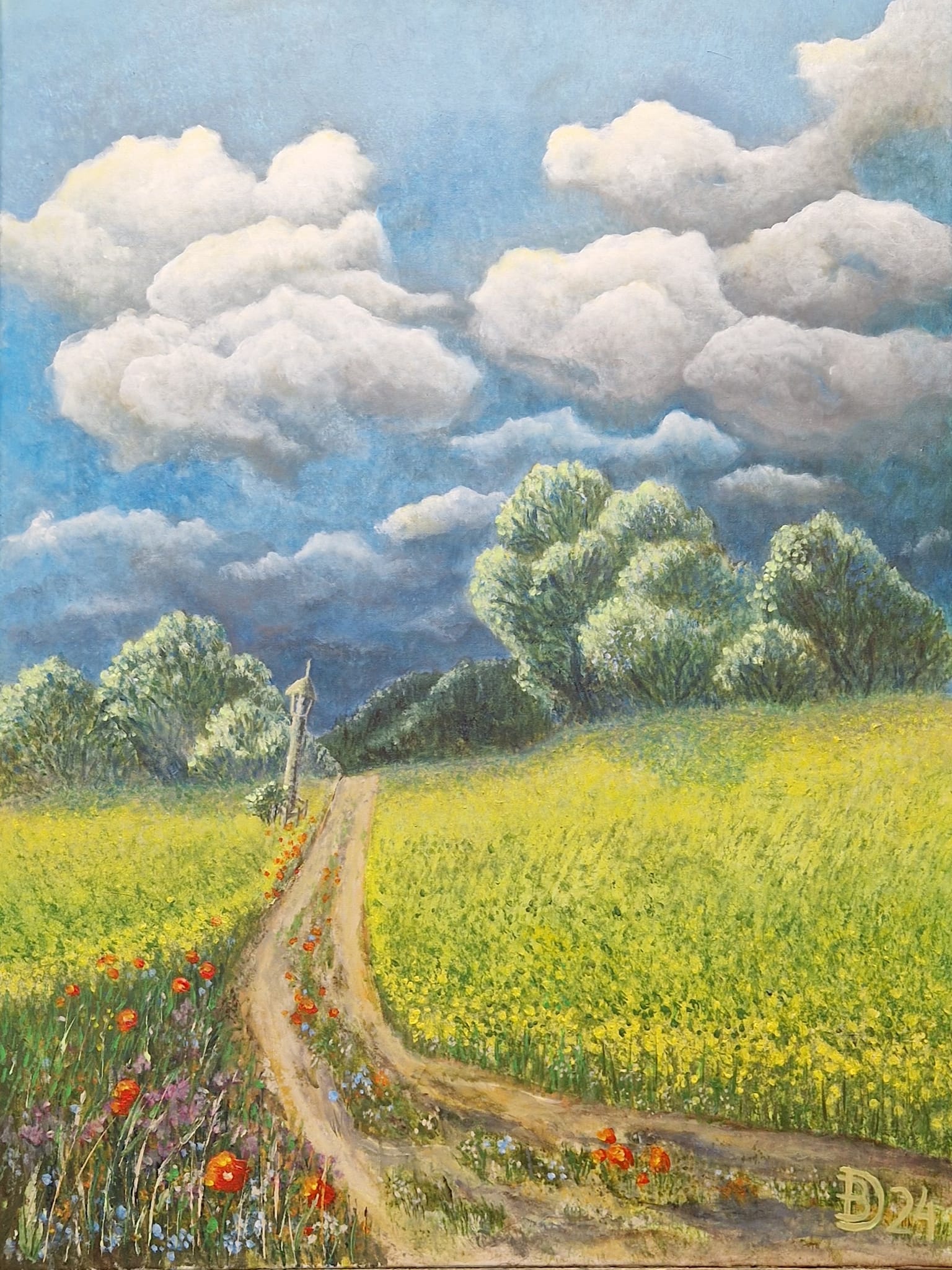 Painter Diana Behm artworks between reflections of reality and storytelling