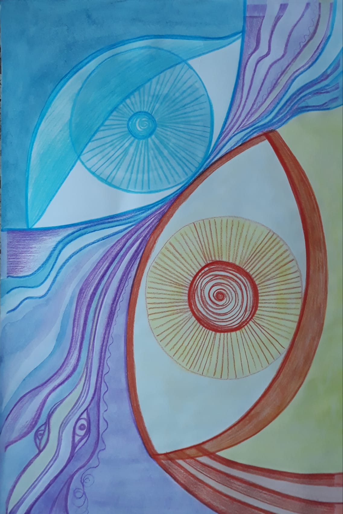 Artist Dalia Ruibienė artwork "Summer near the sea UK"
