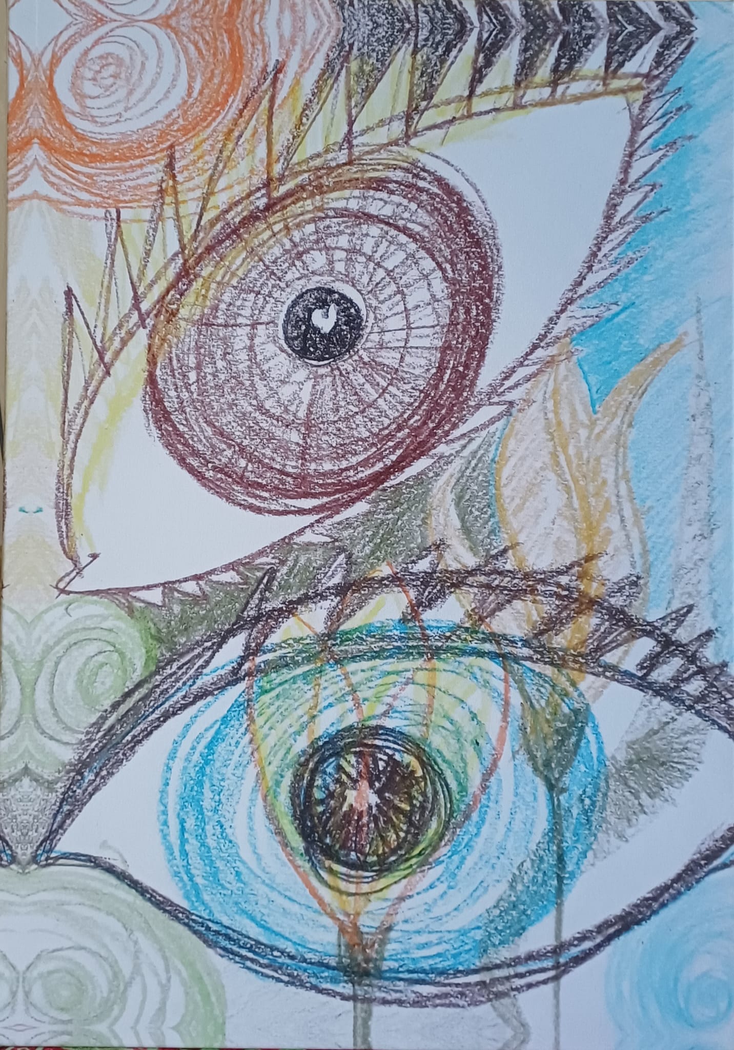 Artist Dalia Ruibienė artwork  "Maya spring bloom"