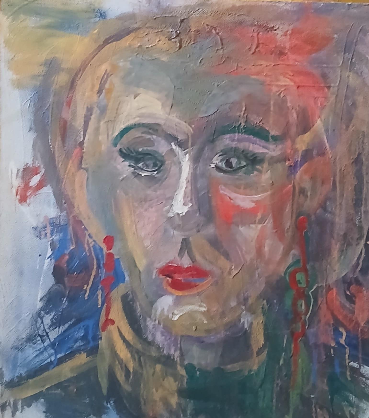 Ugnė Ieva Rima Stasiulaitytė-Dulevičienė 69/70  artwork board, acrylic, author technique