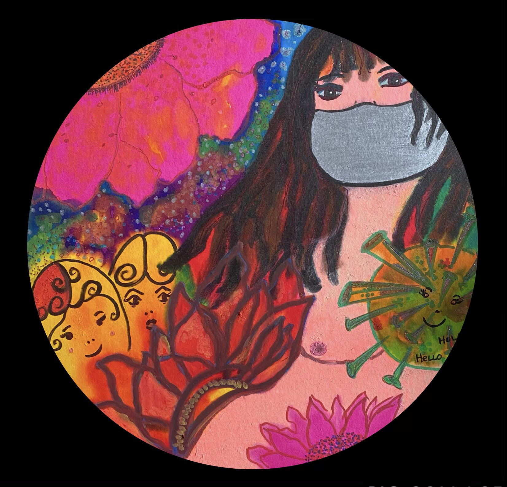 “Dialogues between silence and colors in the work of artist Gloria Fu Keh”