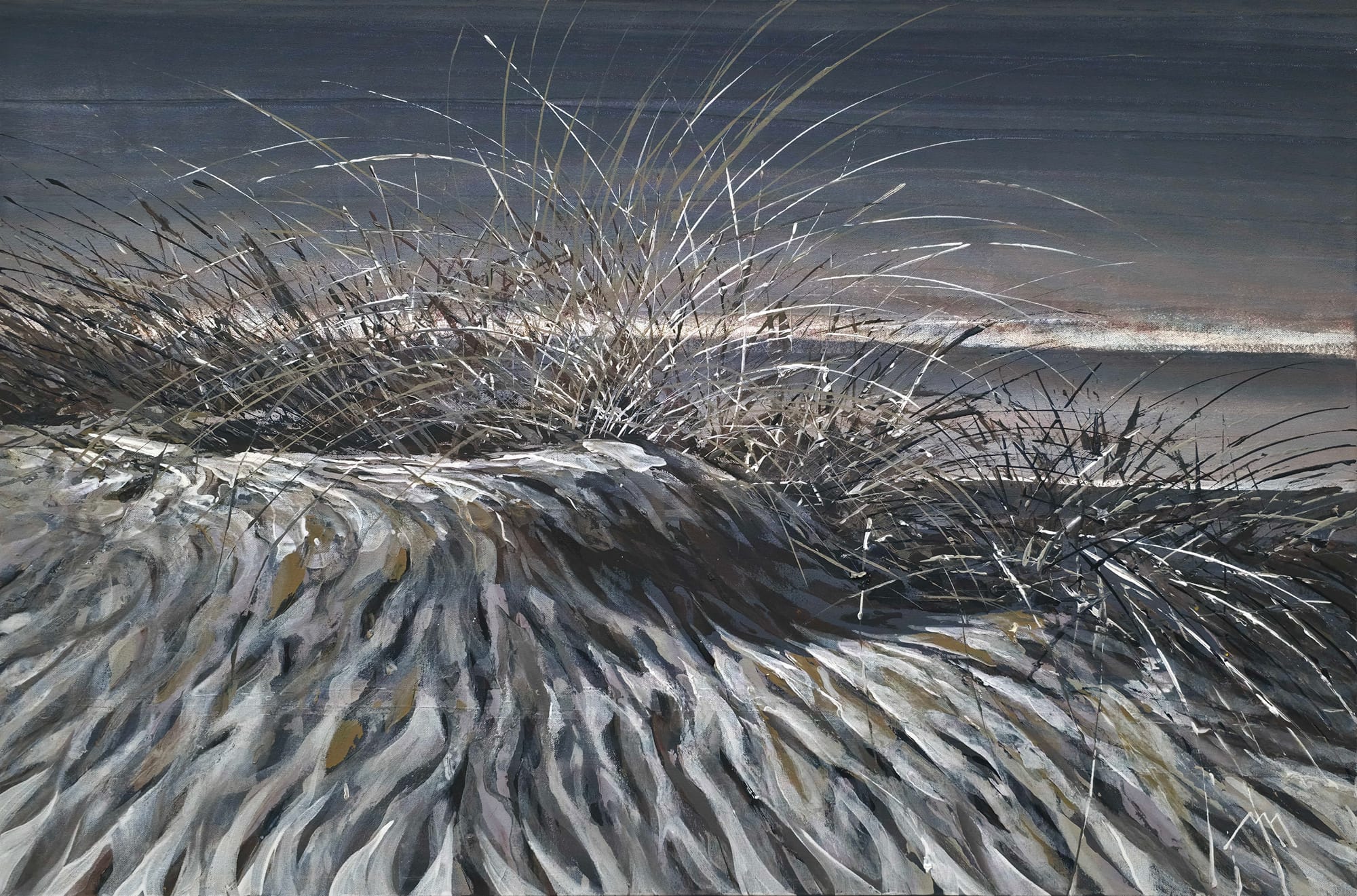 The exceptional work of the painter, photographer and designerMarius Morkūnas between line and color