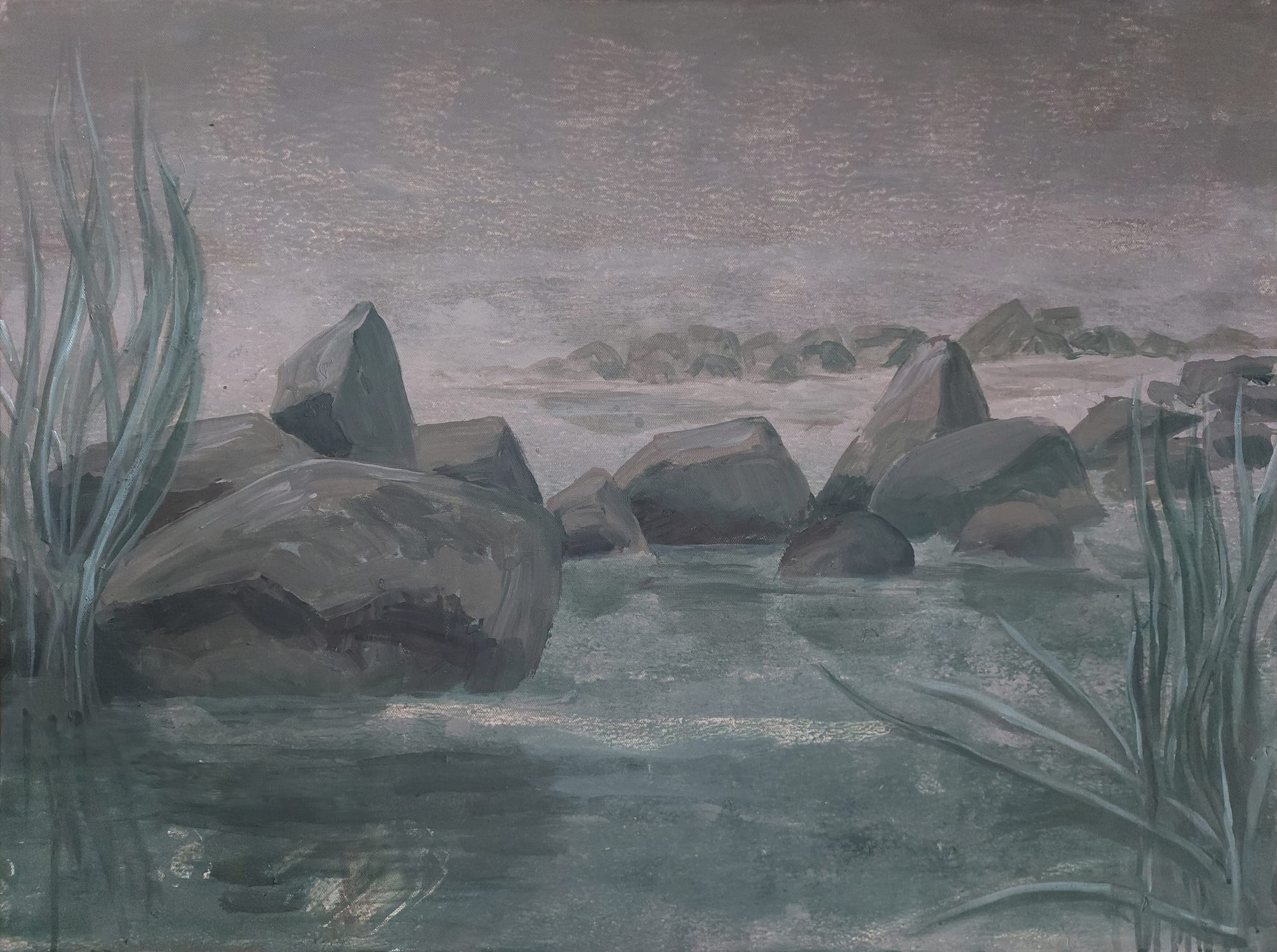 Painter Indrė Morkūnė-Makelytė's path between pedagogy and painting