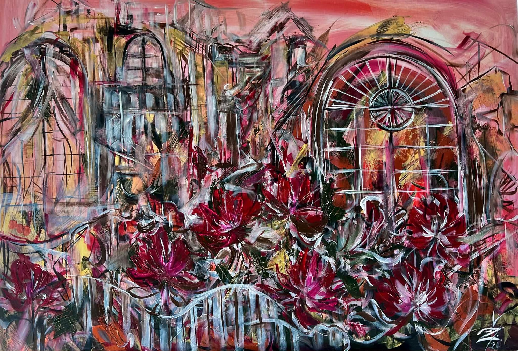 Color silence Žiedūnė Aleknaitė's Inner Landscapes World