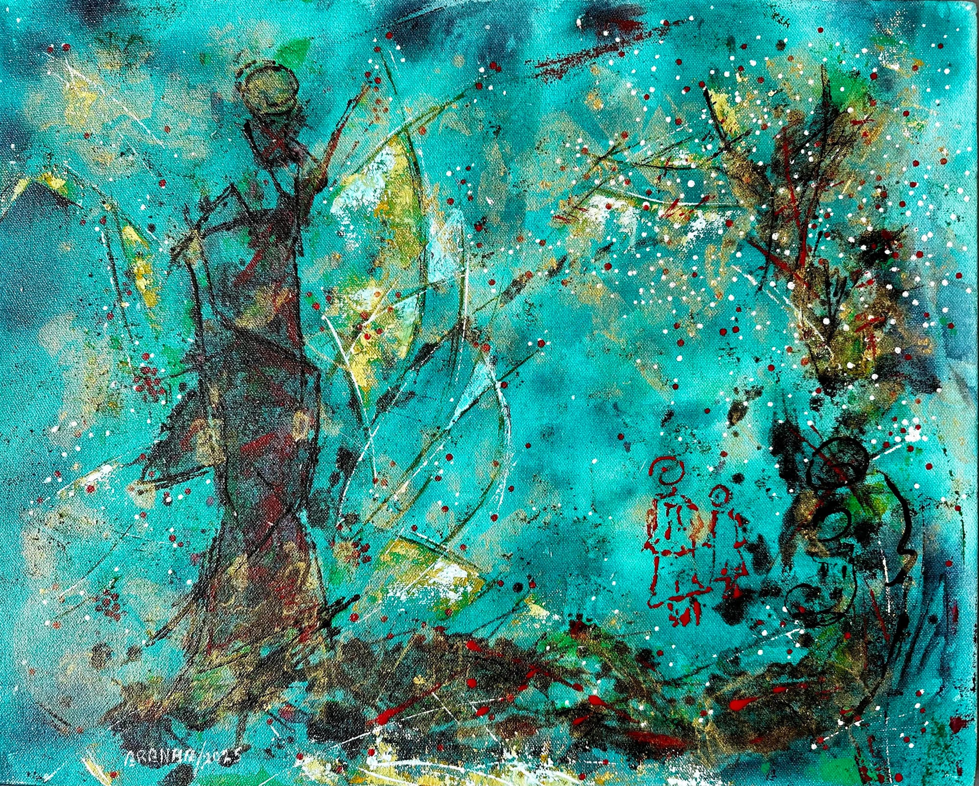 The artistic journey from idea to vision by the famous contemporary artist Carlos Aranha