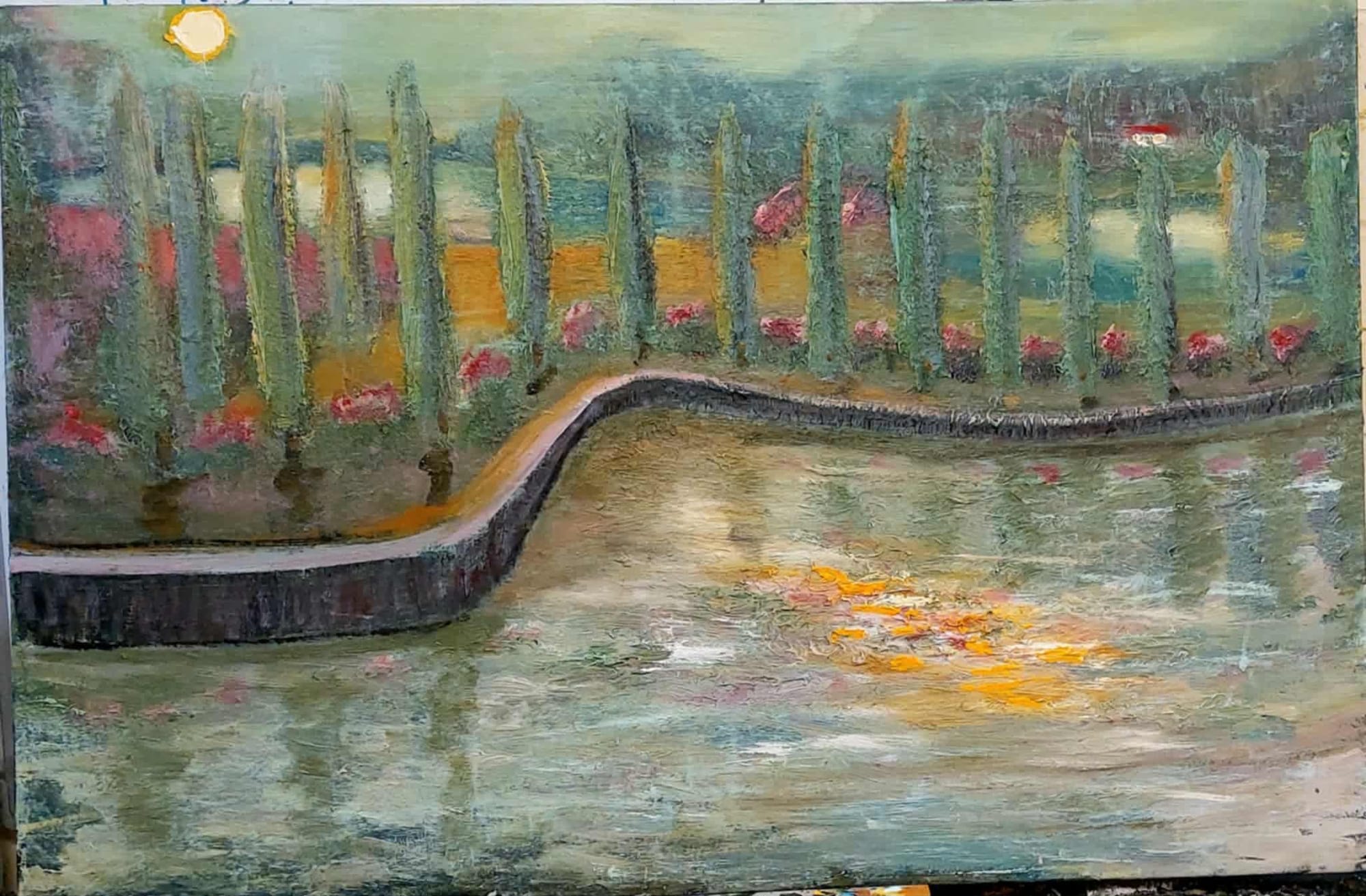 The painter Edmundas Kartanas Color Philosophy in Painting Canvases