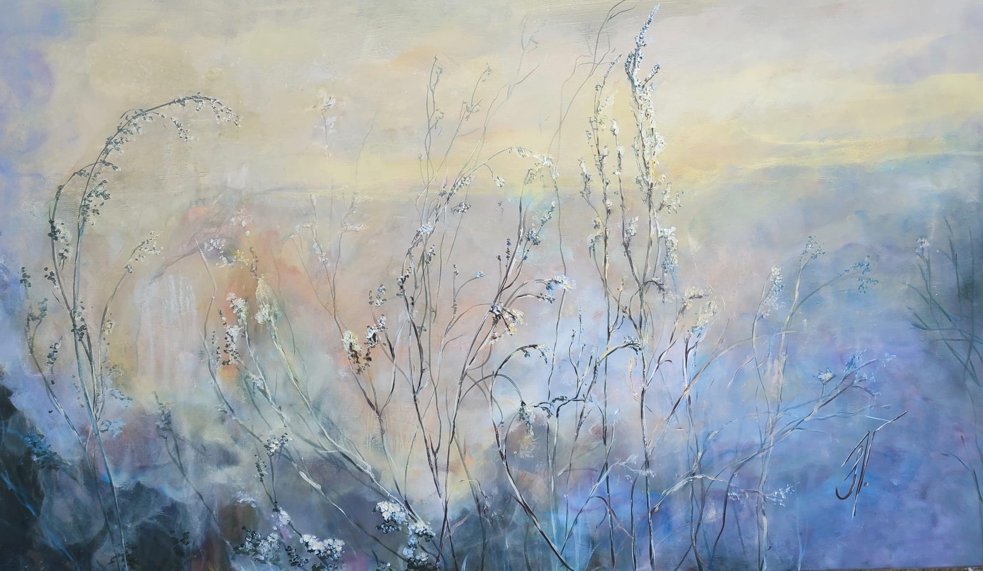 From meadows to canvases, the creative world of the painter Vilma Samackienė
